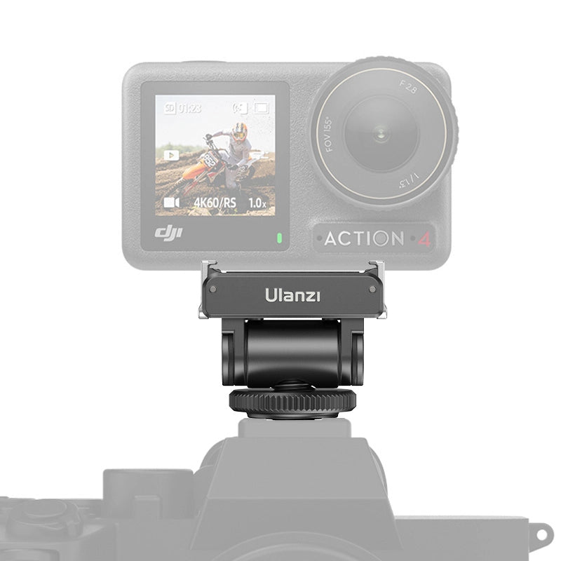 Ulanzi CA22 コールドシュー マウントアダプター DJI OSMO Action 4/3 & Pocket 3 