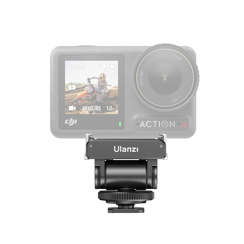 Ulanzi CA22 コールドシュー マウントアダプター DJI OSMO Action 4/3 & Pocket 3 C071GBB1用