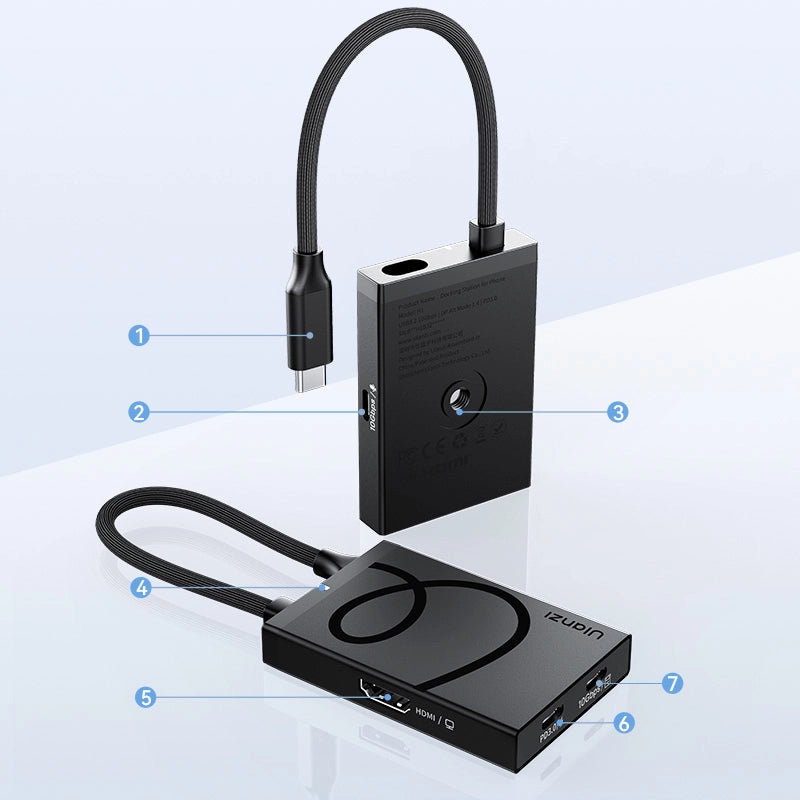 Ulanzi 4-in-1 USB-C ハブアダプター